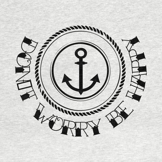 Don't Worry Be Happy by lunabelleapparel